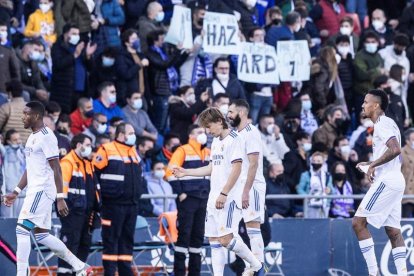 El Madrid comienza el año con una derrota frente al Getafe después de un partido donde apenas crearon ocasiones. RODRIGO JIIMÉNEZ