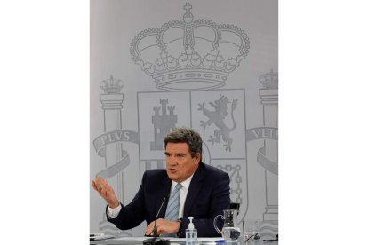 El ministro José Luis Escrivá. ZIPI