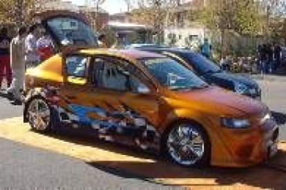 Uno de los coches que participó en la concentración tuning que se celebró el año pasado