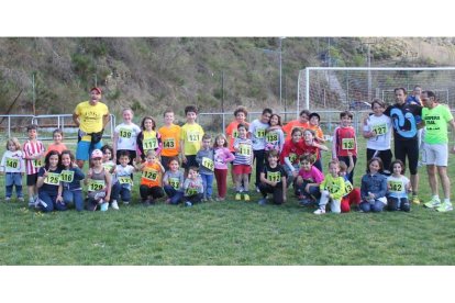 Los ‘Corremontes’, los más pequeños del trail-running. INTERVAL