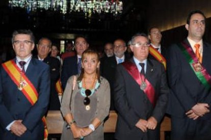 Fernández, Carrasco, David Fernández y Valentín Martínez, en la celebración.