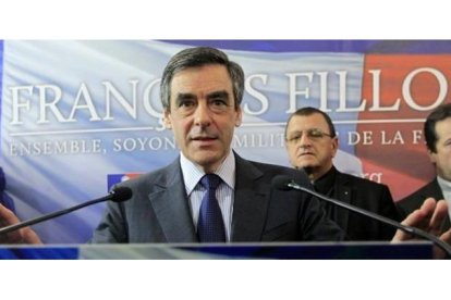 François Fillon, en una rueda de prensa.