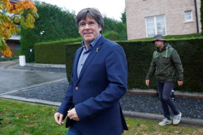 Hace seis años Puigdemone se instaló en Bélgica para huir de la justicia española. JULIEN WARNAND