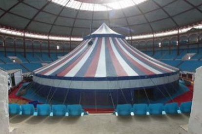 Las instalaciones del circo Wonderland en el León Arena apenas tienen un año de antigüedad.