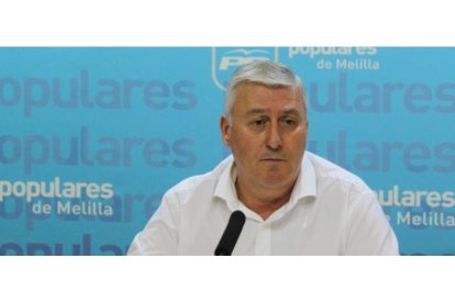 Daniel Ventura, Consejero de Bienestar Social y Coordinador de Relaciones Sectoriales del Partido Popular de Melilla.