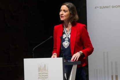 La ministra de Industria, Comercio y Turismo, Reyes Maroto