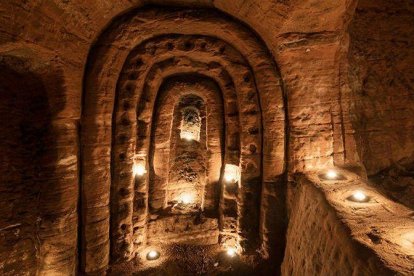 Una conejera escondía un santuario templario de más de 700 años.