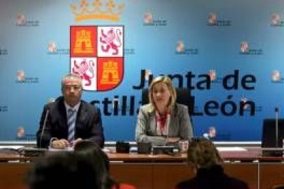 Fernando Mallo y Pilar del Olmo presentaron ayer los datos