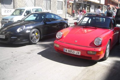 Los Porsche surcaron las carreteras de la provincia este fin de semana.