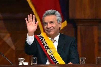 El presidente de Ecuador, Lenin Moreno.