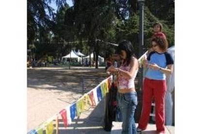 El parque del Temple se engalana para acoger una edición más de Cima