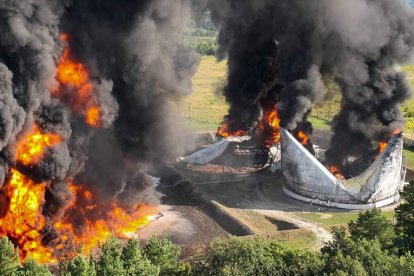 Rusia sigue bombardeando los suministros energéticos de Ucrania. FIRMA RIVNE REGION PROSECUTOR’S OFFICE