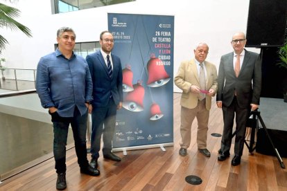 La Feria de Teatro de Castilla y León fue presentada ayer. DL