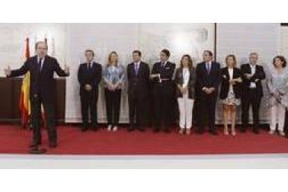 El acto de toma de posesión tuvo lugar a primera hora de la mañana.