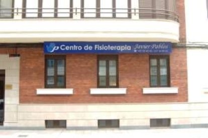 Fachada principal del Centro de Fisioterapia Javier Pablos en León