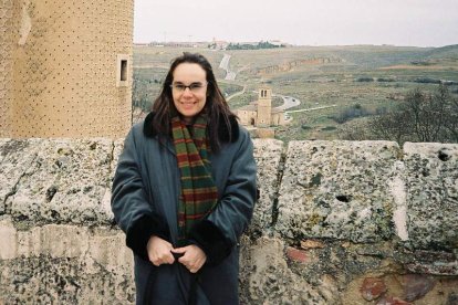 Inés García-Holgado es sobrina nieta del edil astorgano fusilado en Hervás.