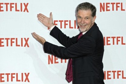 Reed Hastings  consejero delegado de la plataforma de television por internet Netflix.