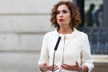 María Jesús Montero, nueva número dos del PSOE. CHEMA MOYA  / EFE