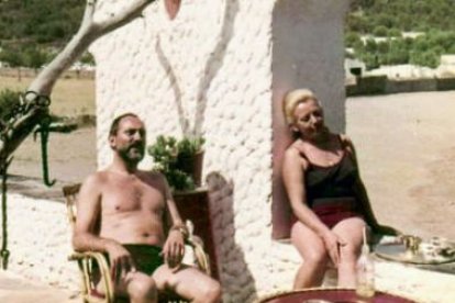 El doctor Hans Schilling y su mujer Marketta, en la terraza de El Bulli en los años 60.