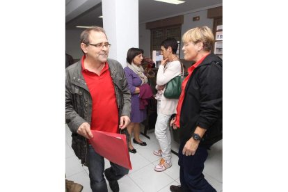 Fernando de la Torre, de los críticos, y Rita Prada.