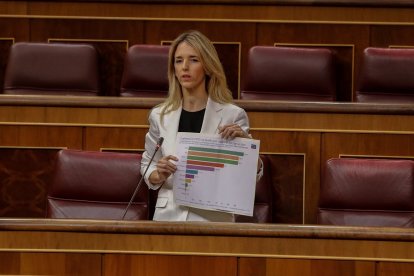 Cayetana Álvarez de Toledo, portavoz del PP en el Congreso. EFE