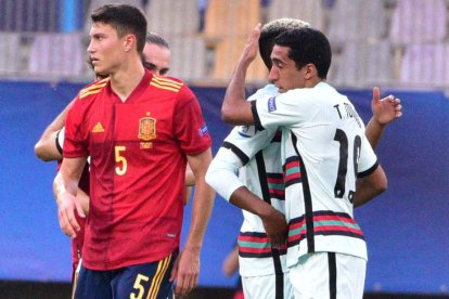 La selección española sub-21 queda fuera de la final del Europeo al caer ante Portugal. IGOR KUPLJENIK