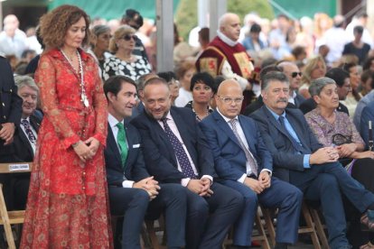 Fernández Merayo, Suárez-Quiñones, Álvarez Courel, Sánchez, Calvo y González Santín. L. DE LA MATA