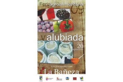 Cartel de la Feria Agroalimentaria y Alubiada de este año.