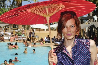 Bimba Bosé en Marbella.