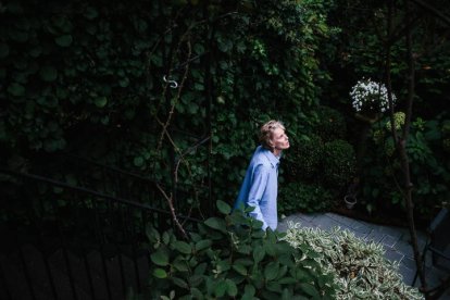 La escritora norteamericana Siri Hutsvedt, que recibirá el Princesa de Asturias de Literatura. ALBA VIGARAY