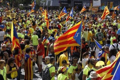 Manifestacion de la Diada del 2017