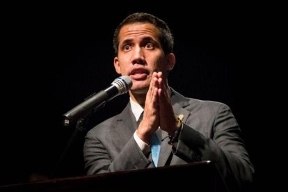 Juan Guaidó, autoproclamado presidente de Venezuela.