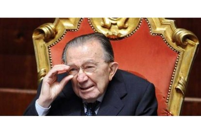 Andreotti, en el Senado italiano, en abril del 2008.