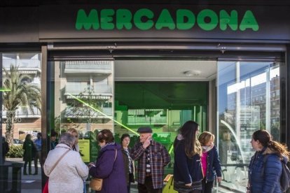 Un súper de Mercadona.