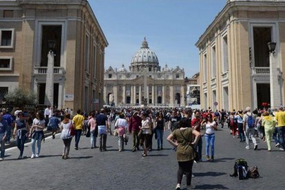 Plaza de San Pedro del Vaticano en una imagen de archivo.