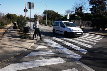 La zona de Montjuïc donde han sido halladas maniatadas y groguis las dos menores.