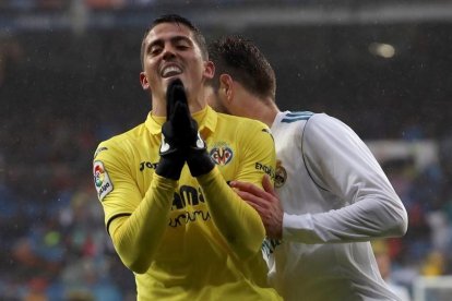 El centrocampista del Villarreal Pablo Fornals, autor del gol de la victoria del equipo amarillo.