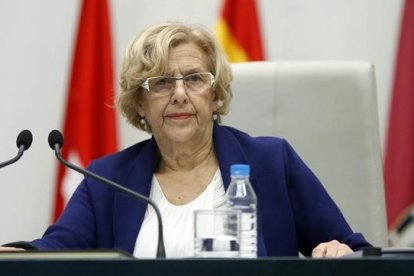 La alcaldesa de Madrid, Manuela Carmena.