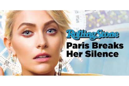 Paris Jackson, en la portada de 'Rolling Stone'.