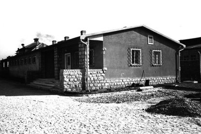 Edificio en el subcampo de Gusen en el que estaba el burdel. FMHC (FONS AMICAL DE MAUTHAUSEN- FRANCESC BOIX