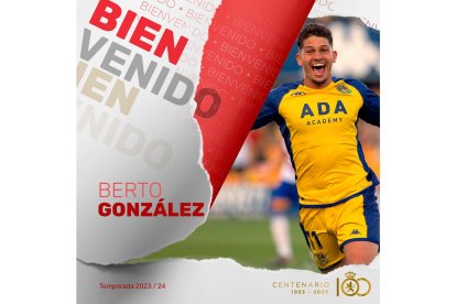 La Cultural confirma el fichaje de Berto González. DL