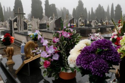 Imagen de archivo del cementerio de León. FERNANDO OTERO