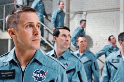 Ryan Gosling interpretando  a Neil Armstrong en 'The First man'.