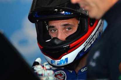 El francés Alexis Masbou, piloto de Honda en Moto3, en una imagen de archivo.