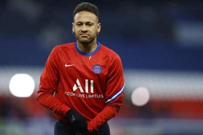 Neymar quiere volver a vestir la elástica azulgrana. IAN LANGSDON