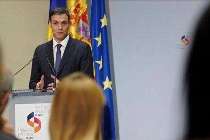 El presidente del Gobierno, Pedro Sánchez, el pasado lunes.