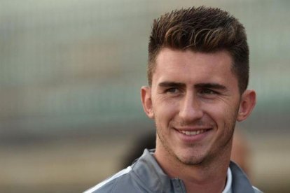 Aymeric Laporte, de 22 años, central del Athletic y de la selección francesa.