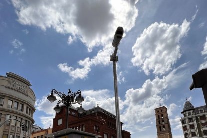 El objetivo de los aforadores es conocer el tráfico que existe en la ciudad. AYUNTAMIENTO DE LEÓN