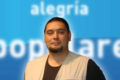 El exconcejal del PP de Álava Rodrigo García Saenz de Cortazar que participa en la lucha contra el Estado Islámico en Siria.