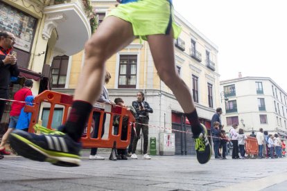 Una prueba de atletismo. FERNANDO OTERO